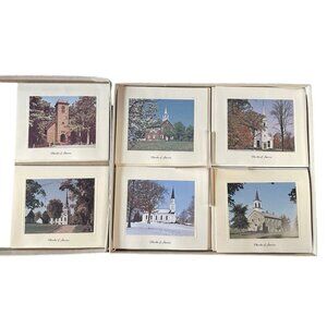 Original Color Notes Of America 12 Blank Notes with Matching Envelopes